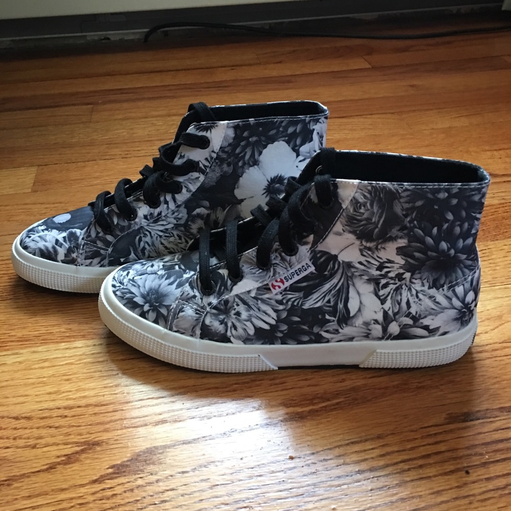 Superga Floral High-Tops